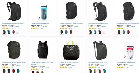 美国线上市场最受欢迎的户外用品品牌及热卖品TOP30